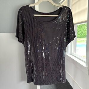 Velvet - Grey Embellished Shirt